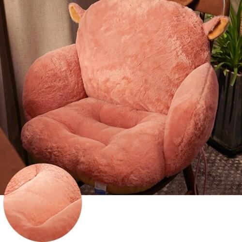 Chair cushion with straps non-slip sofa cushion and seat cushion with machine washable Seat Back Cushion
