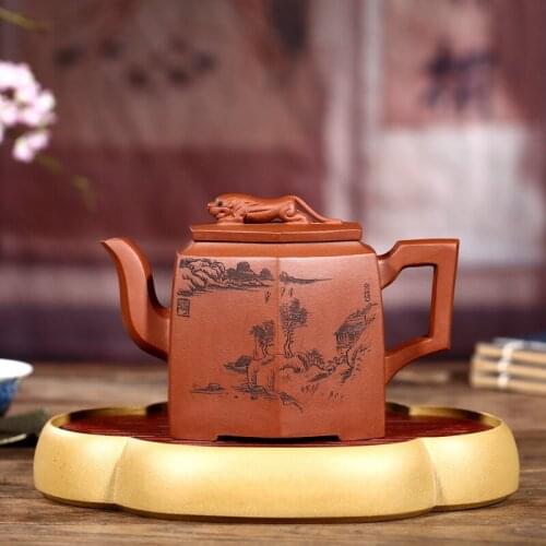 All hand leopard box new shopkeeper recommend yixing daily provisions tea kettle thousand pieces of sell like hot cakes