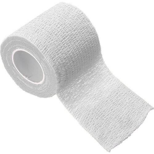 2.5cm*5m Safety Survival Self Adhesive Elastic Bandage Non-woven Fabric Outdoor Travel Emergency Kit Bandage