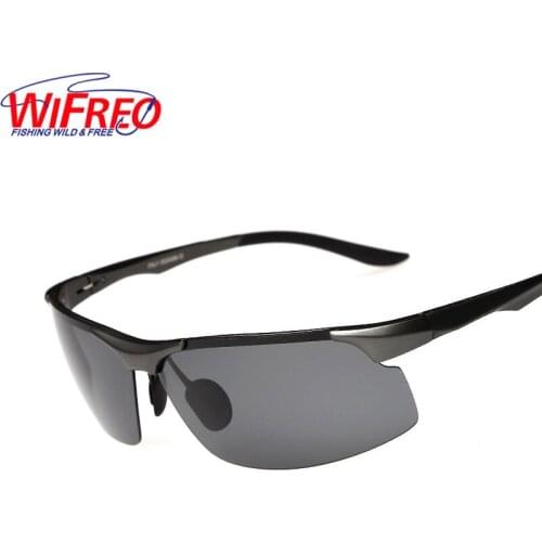 Wifreo Sun Glasses UV400 Outdoor Sport Riding Fishing Eyewear Clips Goggles Sunglasses