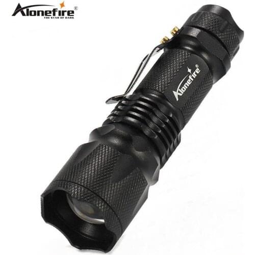 AloneFire X330 Mini LED Flashlight Waterproof Zoomable Torch Portable Outdoor led torch camping lamp flash lighs