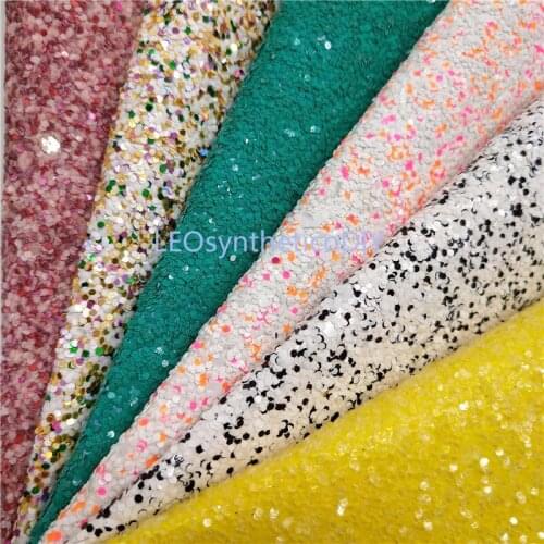 1PC 21X29CM Glitter Fabirc, Chunky Glitter Leather, Wine Glitter Leather Sheets For Making Bows LEOsyntheticoDIY T269