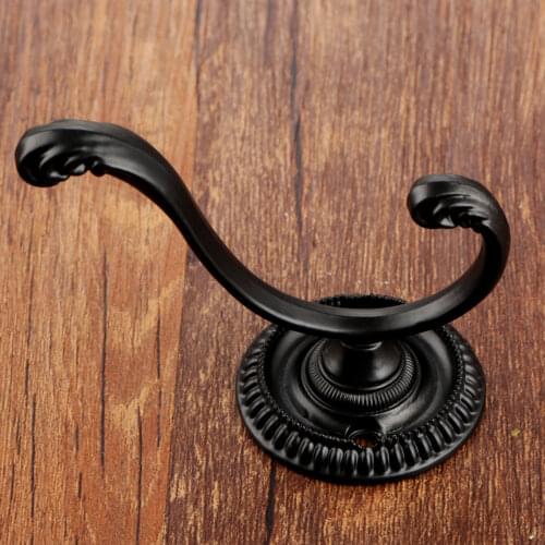 1Pc 76*63mm Zinc Alloy Home Hat Clothes Towel Wall Door Hanger Hook Bathroom Accessories Coat Hanging Hooks Furniture Hardware