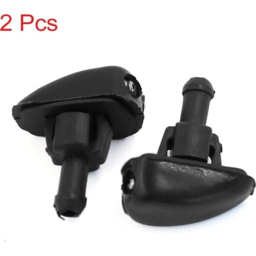 X Autohaux 2Pcs Car Windshield Windscreen Glass Cleaning Water Spray Injector Washer Nozzle