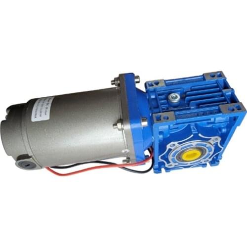 Big torque and self lock for electrical winch engine reliable PM brush dc motor 12v 200w dc motor plus metal worm gearbox