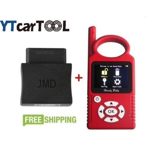 CBAY V8.2.0 Handy Baby Hand-held Car Key Copy Auto Key Programmer for 4D/46/48 Chips With JMD Assistant Handy Baby OBD Adapter