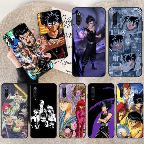Yu Yu Yuyu Hakusho Anime Phone Case for Xiaomi Mi Note 10 Lite Mi 9T Pro xiaomi 10 10 CC9 Pro 9SE