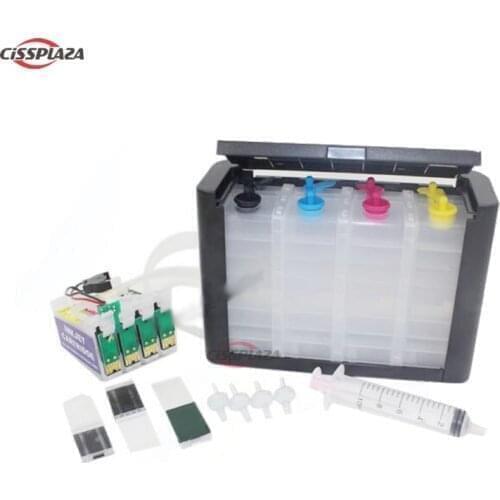 CISSPLAZA 1SET 34XL T34 T3471-T3474 Luxury ciss compatible for Epson WF-3720 WF-3725 WF3720 WF3725 Printer