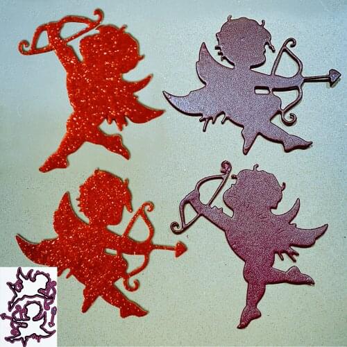 Cupid decoration Metal Cutting Dies for DIY Scrapbooking Album Paper Cards Decorative Crafts Embossing Die Cuts
