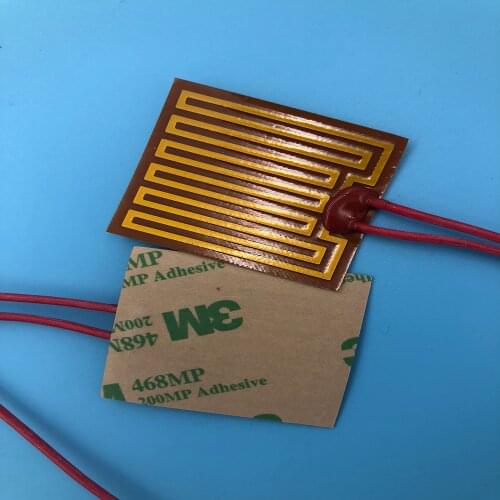 162mmx600mm 28v 52w eletric PI Polyimide Film Heater Heating Element For 3D Printer Oil Tank Car Defrosting Defogging