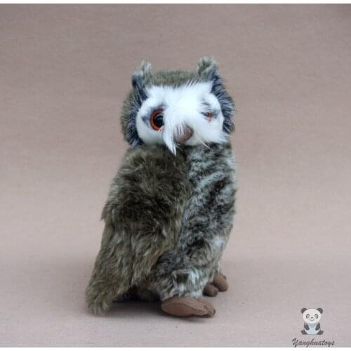 Kawaii Head joint grass owl doll toy plush stuffed animal Home decoration wild owl moden toys shop