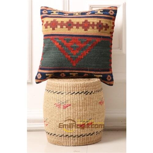 Kilim cushions Handmade Kilim Cover Handmade Craft Gift Wool Throw Quare Ofa Chair Decor