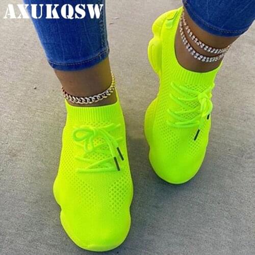 Summer Mesh Platform Running Shoes 44 Women Casual Shoes Fashion Shallow Low Comfort Canvas Shoes Men Sock Sneakers ZapatosMujer