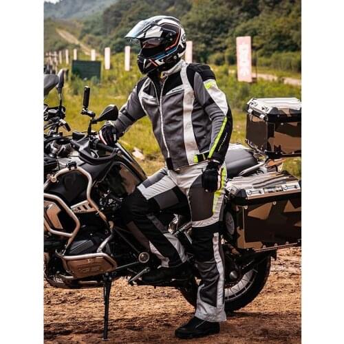 Summer Gray MOTOBOY motorcycle jacket with CE protector,motobiker clothing motocross Oxford moto coat M L XL 2XL 3XL 4XL