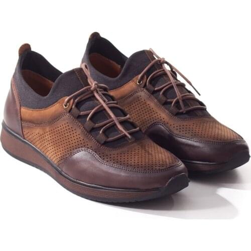 Luxury Design Mens Casual Shoes Brown Sport Design Mens Shoes Comfortable Sole Mens Shoes 2021 Model Mens Shoes