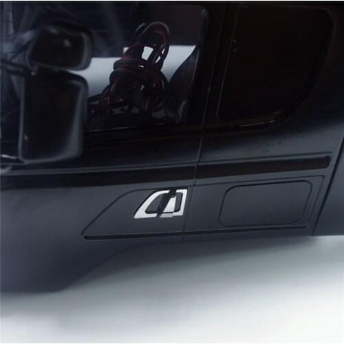 Car Door Handle Sticker for TAMIYA 1/14 SCANIA 620 470 Left & Right Handle Cover Decal Mirrored Metallic Sticker Upgrade Part