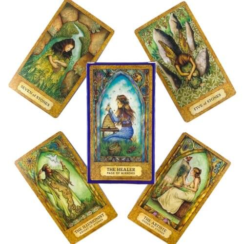 Chrysalis Tarot Deck Leisure Party Table Game High Quality Fortune-telling Prophecy Oracle Cards With Guide Book