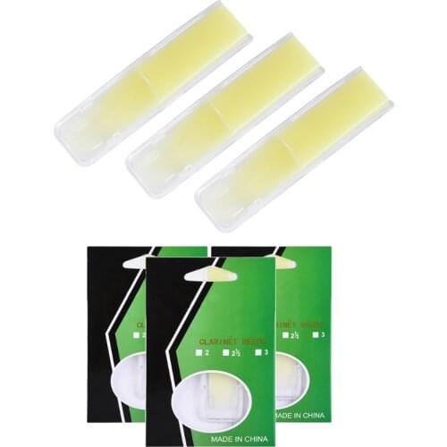 Resin Sax Saxophone Reed Woodwind Instrument Parts for Clarinet/Soprano/Alto/Tenor Saxophone Parts & Accessories