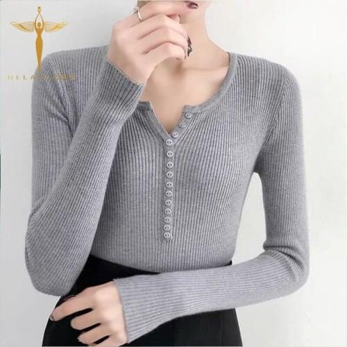 ULLAFLAMO Women's Knitted T-shirts