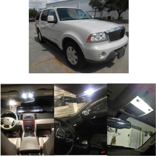 Interior Led lights For 2003 Lincoln Aviator LS Navigator Town Car License plate light Dome Light