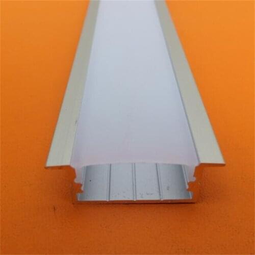 YANGMIN Free Shipping 3.3ft U Shape Aluminum Channels with Diffuser, End Caps and Mounting Clips LED Strip Channel