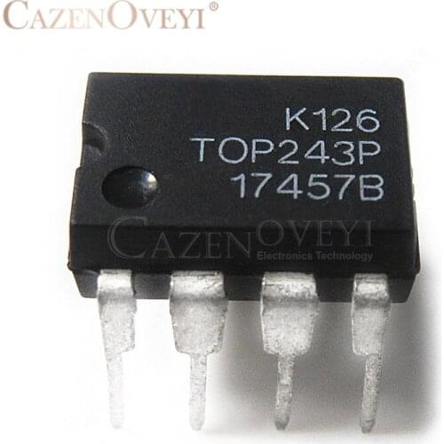 10pcs/lot TOP243PN DIP-7 TOP243 DIP In Stock