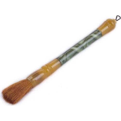 100pcs High Quality Tea Pen Wood Tea Bush Tea Sweep Coffee Grinder Machine Cleaning Brush NO60