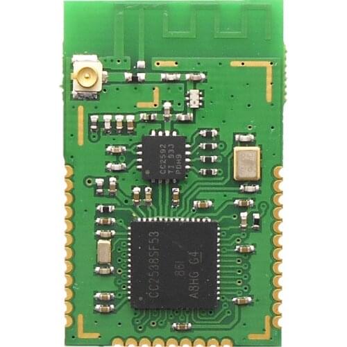 50pcs/lot CC2538 CC2592 PA Zigbee Wireless Module 2.4GHz Frequency transmission rate up to 250kbps CC2538 CC2592 Zigbee Module