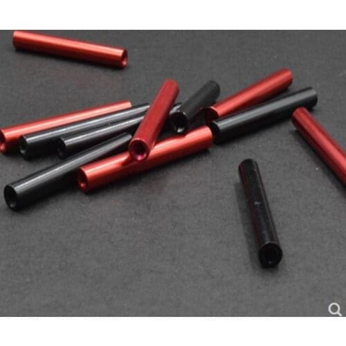 5pcs aluminum spacer M4*10/15/20/25/30/35/40/45/50 black or red aluminum standoff long nut