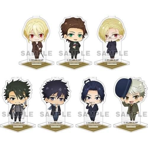 Anime MORIARTY THE PATRIOT William James Moriarty Acrylic Stand Figure Model Plate Display Tabletop Decor Q Version Cartoon Cute