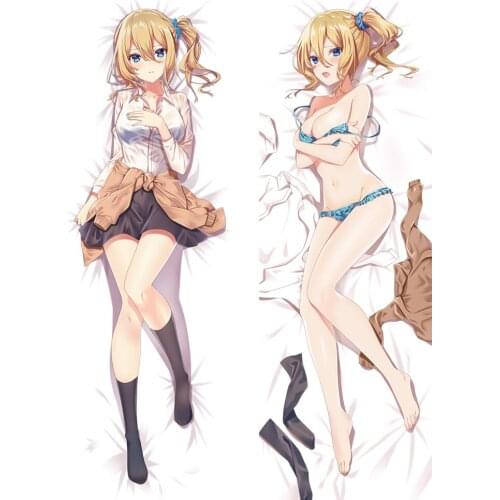 ZENGIA Anime Kaguya-sama: Love Is War Dakimakura Hugging Body Pillow Case Hayasaka Ai Pattern Cushion Pillow Cover