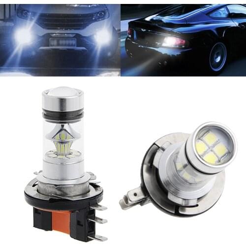 2021 New H15 100W 2323 SMD LED Car Fog Light Driving DRL Bulb Brake Stop Lamp Headlight