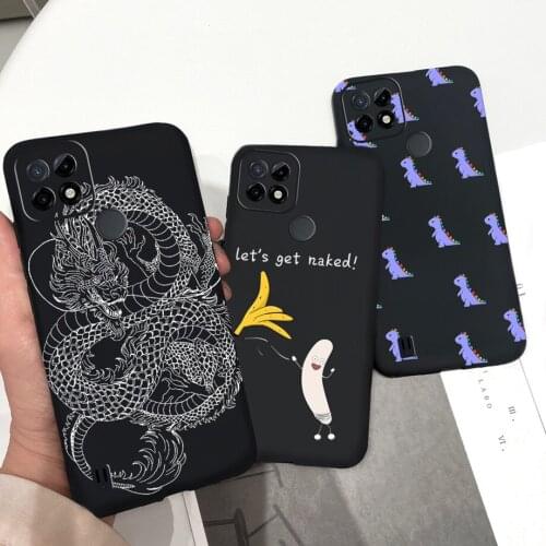 For Oppo Realme C21Y Case 6.5" Shockproof Cell Phone Protection Back Cover For On Fundas Realme C21Y C 21Y 2021 Soft Silicone