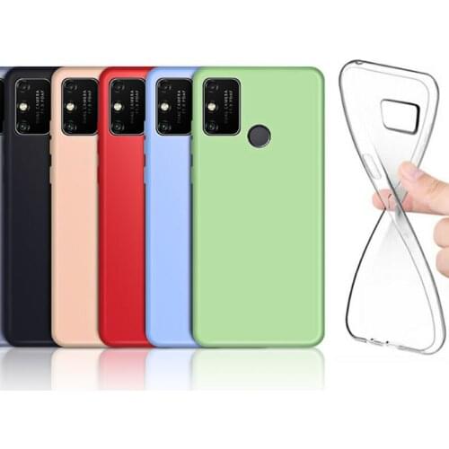 SUREHIN cover for Huawei P smart 2020 case plus z pink green purple soft transparent silicone case for Huawei P smart 2020 cover