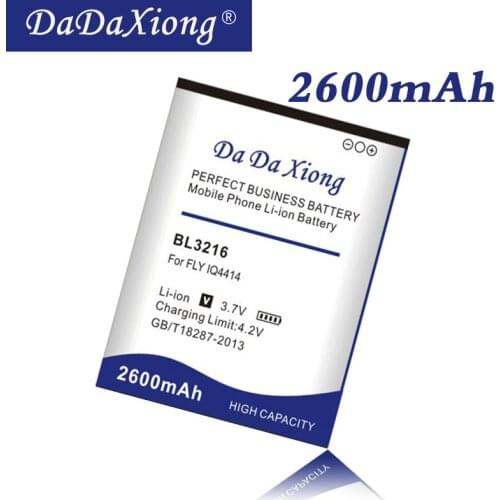 Da Da Xiong Original 2600mAh BL3216 Battery for FLY IQ4414 Cell Phone battery