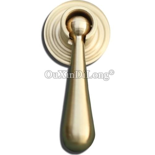 Brand New 2PCS Pure Brass European Furniture Handles Drawer Pulls Cupboard Wardrobe Kitchen TV Wine Cabinet Pulls Pens Handles