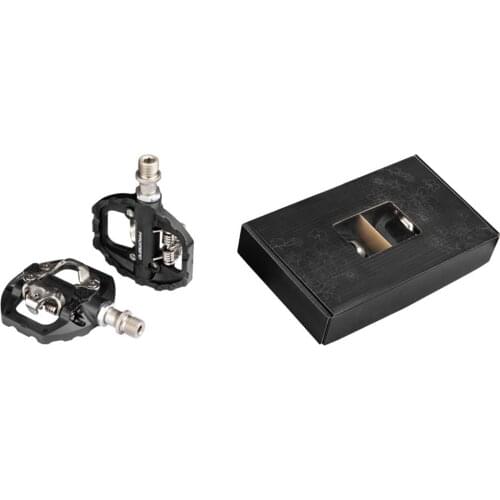 MTB Bike self-locking pedal nylon DU+3 bearing Mountain Clipless Bike SPD bicycle Pedal bicycle parts upgrade