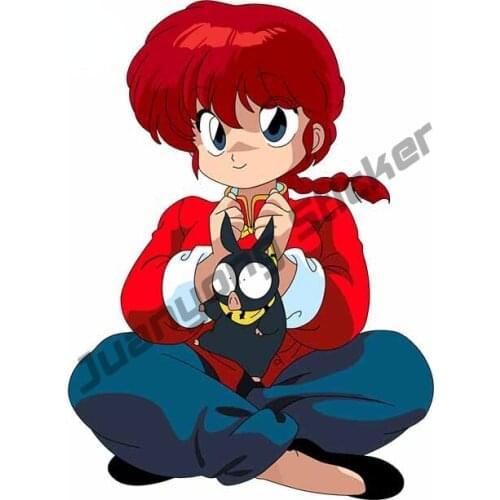 Inuyasha Cartoon Decal Car Stickers for Surfboard Trunk Refrigerator Scratch-Proof Bumper VAN Exterior Decoration PVC13x10cm