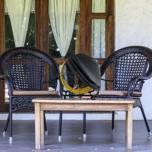 Industrial Fan Cover Dustproof Cover UV Protection Outdoor Household Fan Cover