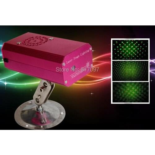 Aobolighting new pink mini laser light fashion mini laser projector star Effect Light Disco DJ Stage Lighting
