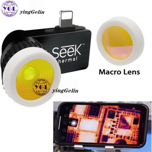 Macro lens for seek thermal camera
