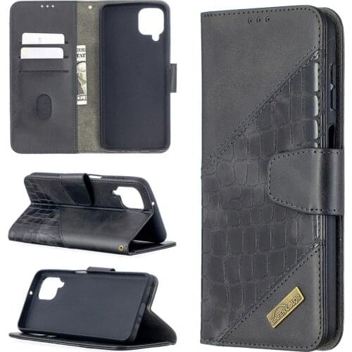 New Wallet Flip Case For Samsung Galaxy A12 Cover Case on For Samsung A 12 A125 SM-A125F Magnetic Leather Stand Phone Protective