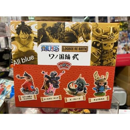 Original MegaHouse MH LOG BOX One Piece Luffy Chopper Pirates Kaido PVC Action Figure Model Toys Anime Brinquedos Figurals