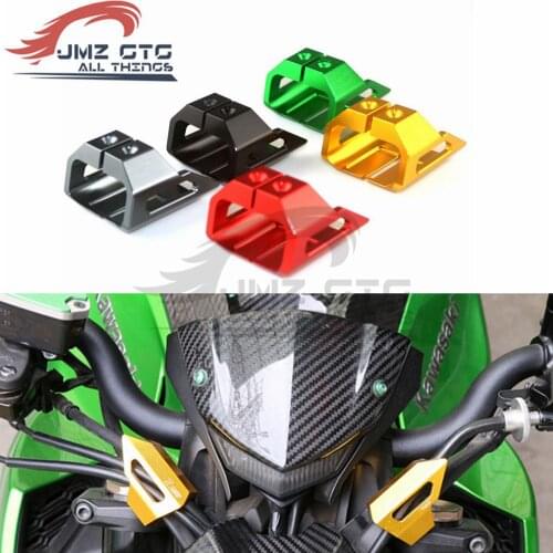 Motorcycle Front Brake Clutch Line Hose Clamp Holder For KAWASAKI Z1000 2010-2015 2016 CNC Cable Clip Clamps Brake Cable Clip