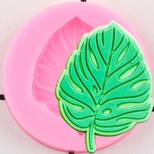 Turtle Leaf Silicone Mold Leaves Fondant Cake Decorating Tools Cupcake Topper Chocolate Baking Mould Candy Resin Clay Molds
