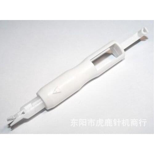 Needle changer lead wire tool for sewing machine