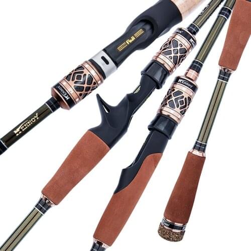 M/MH Power Lure Rod Super Light Super Hard Telescopic Fishing Olta Black Fish Sticks Canne Two Tips Fishing Gear Pesca 2.1m 2.4m