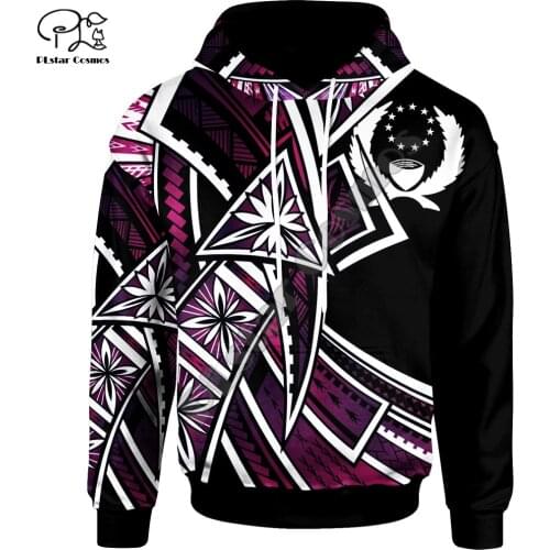 PLstar Cosmos 3DPrint Pohnpei Polynesian Culture Tribe Turtle Tattoo Unisex Men/Women Funny Harajuku Streetwear Zip Hoodies-e13