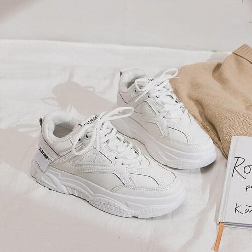 2021 Spring Women Shoes New Chunky Sneakers For Women Vulcanize Shoes Casual Fashion Platform women Sneakers Basket Femme