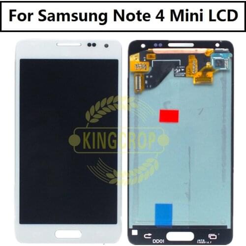 Super AMOLED LCD For Samsung Galaxy Note 4 Mini Alpha G850 G850F G850M Display Touch Screen Digitizer black white gold